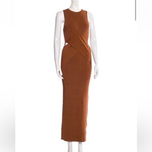 SIR the label Rust Pencil Skirt